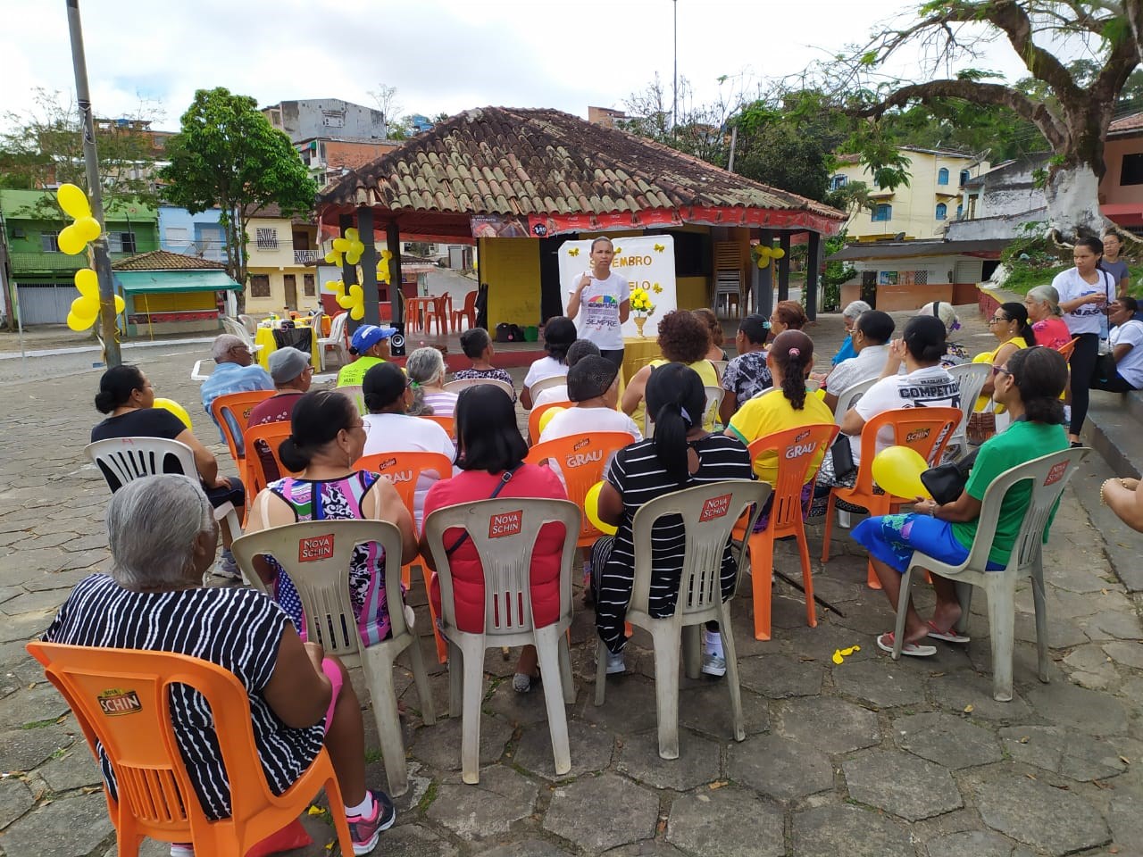 Camacã: PSF Luís Castro II realiza momento com idosos sobre Setembro Amarelo

